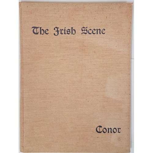 419 - William Conor. The Irish Scene. 1944. Folio. 12 fine plates, 6 coloured. Fine original cloth