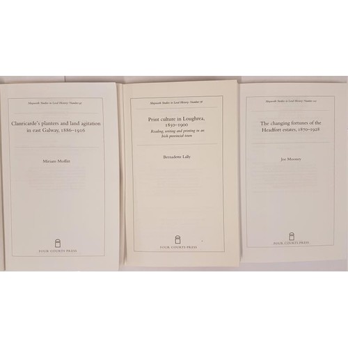 440 - M. Moffitt. Clanricarde's Planter and Land Agitation in East Galway 1886-1916. 2011. 1st and B.Lally... 