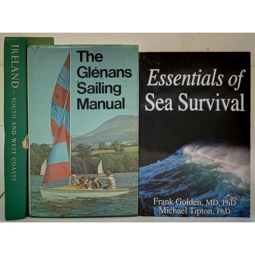 449 - The Glenans Sailing Manual Ist Edit. Hardback in Dustjacket; Sailing Directons: Ireland South and We... 