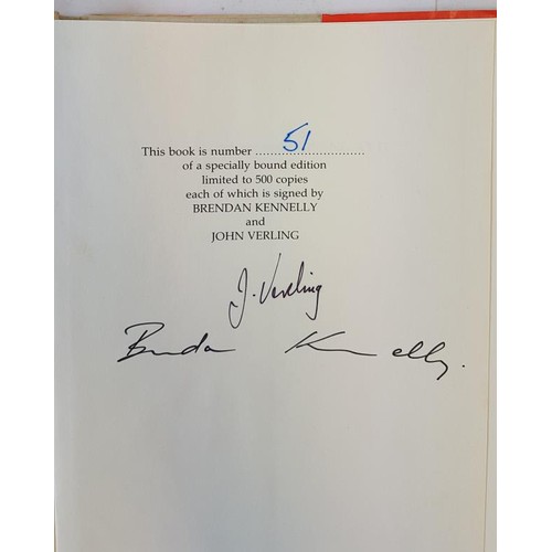 461 - Brendan Kennelly; Moloney Up and at it, SIGNED limited edition, illustrated and also SIGNED by John ... 