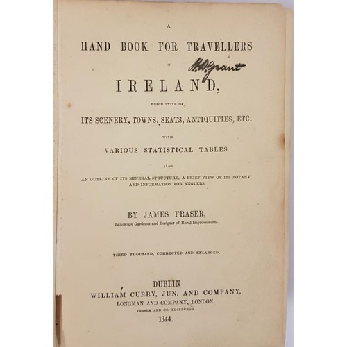 463 - Hand Book for Travellers in Ireland descriptive of its Scenery, Towns, Seats, Antiquities, etc. with... 