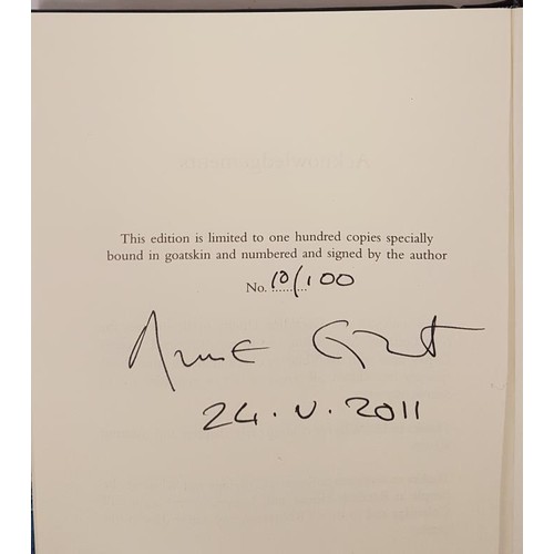 469 - Anne Enright - The Forgotten Waltz Deluxe edition, One of only 100 slipcased numbered copies signed ... 