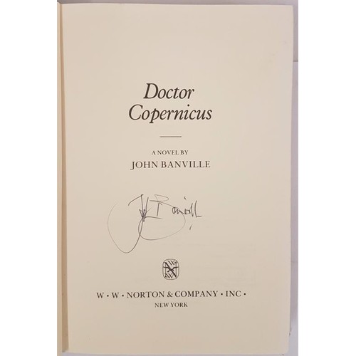 476 - John Banville - Doctor Copernicus, 1976. First American Edition, First Printing. Uncommon fourth Ban... 