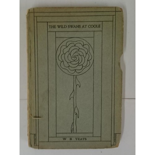 20 - W.B. Yeats. The Wild Swans at Coole. N.Y. 1919. First U.S. editon with several new poems. Scarce.