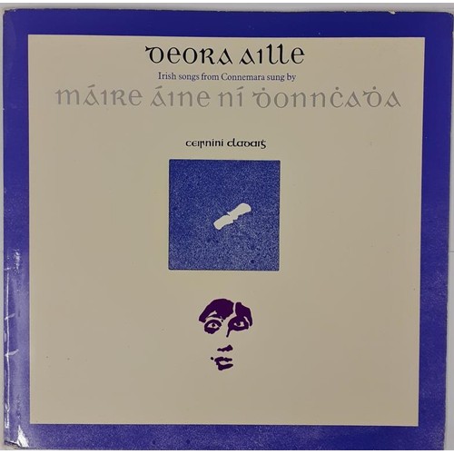 67 - Máire Áine Ní Dhonnchadha; Deora Aille, LP, cover and artwork by Louis Le Brocquy, Claddagh 1970