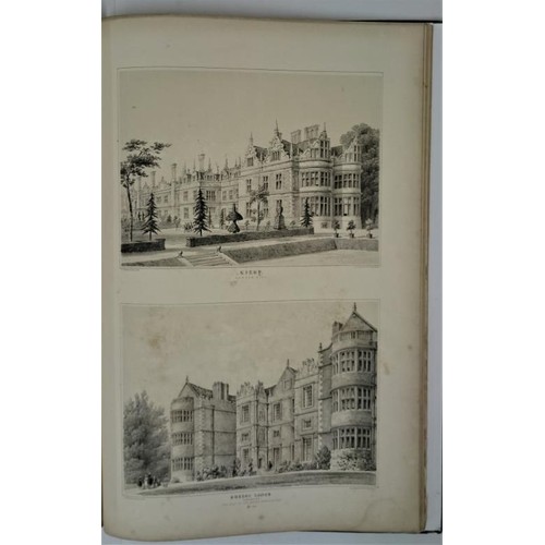 70 - C.T. Richardson. Architectural Remains of the Reigns of Elizabeth and James 1. 1840. Vol. 1. Full co... 