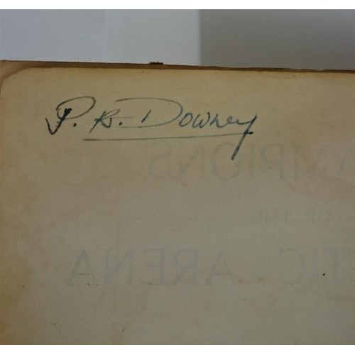 86 - Dooley, William. Champions Of The Athletic Arena. 1946, Signed by Paddy Downey, Printed wrappers (1)