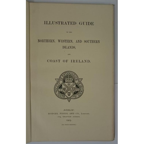 97 - Illustrated guide to northern, Western and Southern Island of the Coast of Ireland. RSAI, Handbook n... 