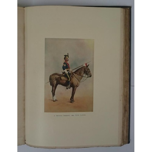 119 - Irish Regiment] Willcox, W. T. Historical Record of the Fifth (Royal Irish) Lancers. 1908, Quarto, 2... 