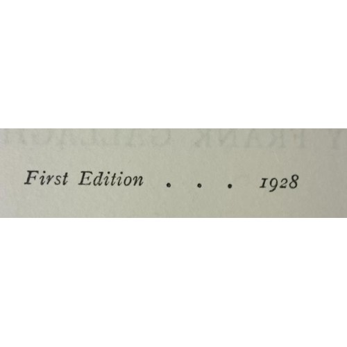 125 - Gallagher, Frank Days of Fear, 1928, first edition. Diary of one of the hunger strikers in Mountjoy ... 