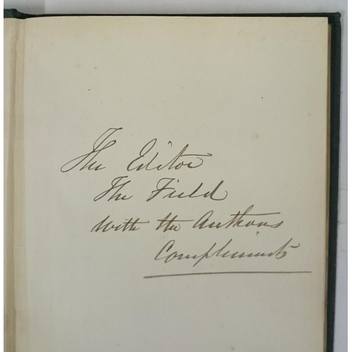 127 - Sir Thomas F. Brady. Digest of the Irish Fisheries Acts with Appendices. 1891. Inscribed presentatio... 