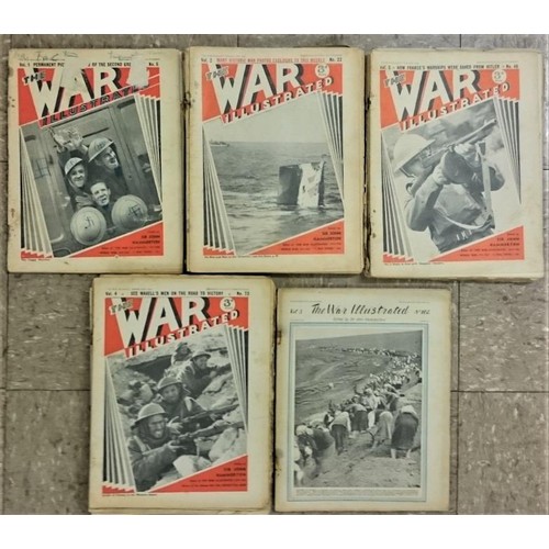 142 - The War Illustrated Weekly Magazine: Vol 1:No 5/9/11 Vol 2: No 22/25/30/33/34/35/37/39/40-43 Vol 3: ... 