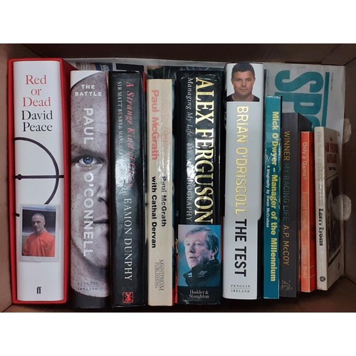 152 - Assorted Box of Sports Books 10 Titles