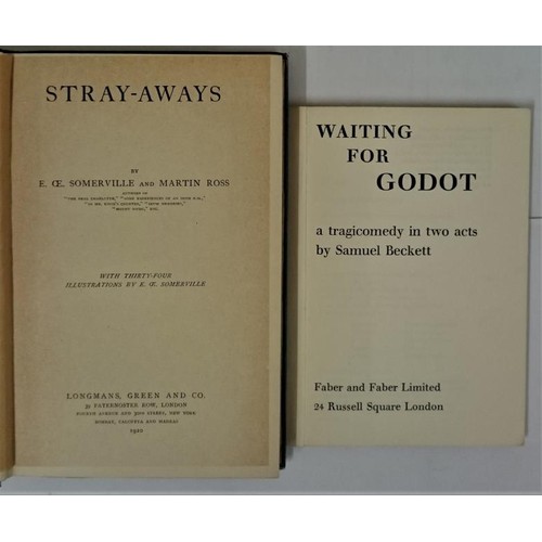 193 - E. OE. Somerville & Martin Ross. Stray-Aways. 1920 1st. 34 illustrations by Somerville Fine orig... 