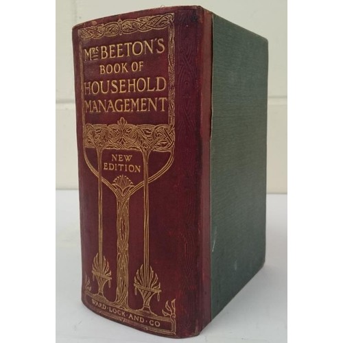 253 - Cookery & Food] Mrs. Beeton’s Book of Household Management, 1909, over 2000 pages, publish... 