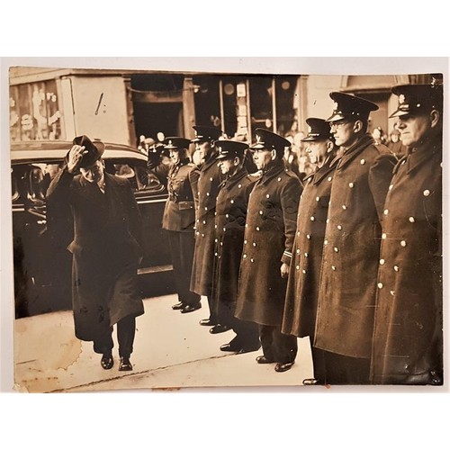 261 - Eamon DeValera photograph with members of the Gardaí; 8