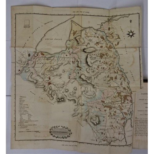 278 - Rev. G. Vaughan Simpson. Statistical Survey of the County of Londonderry. Dublin. 1802. First. With ... 