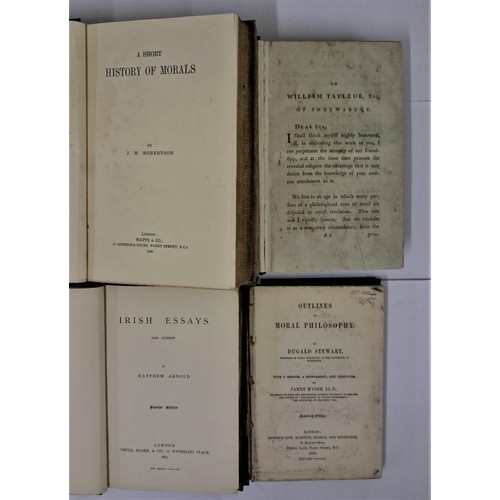 290 - Philosophy] Priestley, Joseph Letters to a Philosophical Unbeliever, Birmingham, 1787, black half ca... 