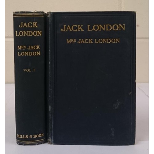 366 - American Literature] London, Charmian (Mrs. Jack) Jack London, London published 1921, first edition,... 