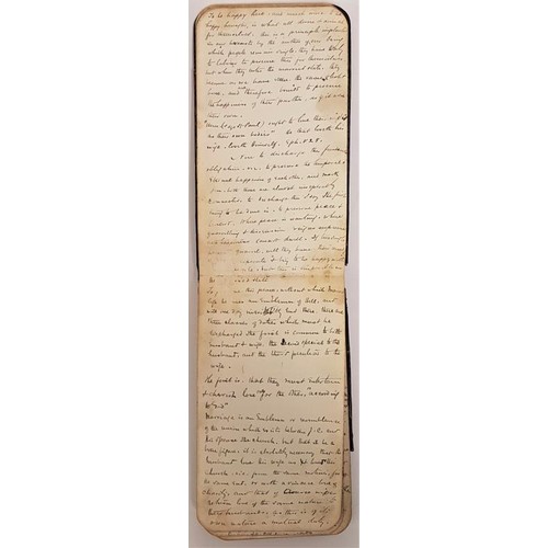 448 - Early 20th Century Manuscript Notebook of a Clergy Man on his Sermons, covering topics such as ' On ... 