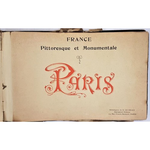 458 - Images Circa 30 of Paris, early 20th Century