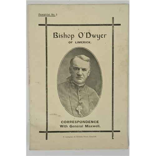 469 - [re 1916 Executions] Bishop O’Dwyer of Limerick. Correspondence with General Maxwell, Commande... 