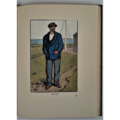 477 - Jack B. Yeats. Life in the West of Ireland. 1912. 1st edit.With 8 colour plates, 3 2 line drawings &... 