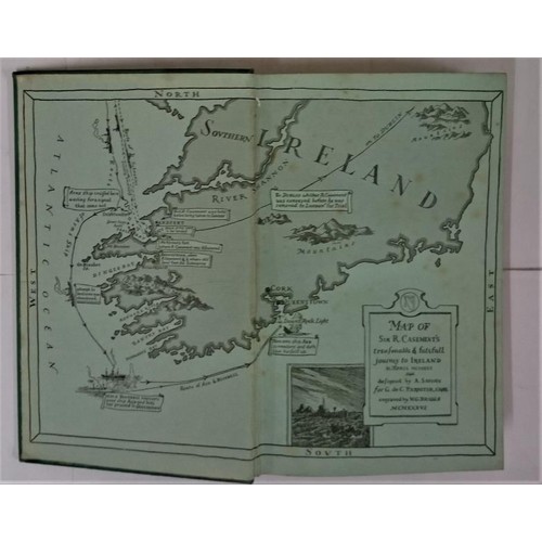 493 - Geoffrey de C. Parmiter. Roger Casement. 1936. 1st. Portrait frontis. Map end papers.