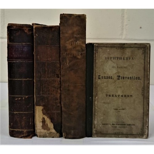 496 - Medicine] Thomas, R. Modern Practice of Physic, 1819; Buchan, W. Domestic Medicine, 1809; Ballingall... 