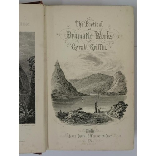 504 - The Poetical and Dramatic Works of Gerald Griffin, Published James Duffy 1874