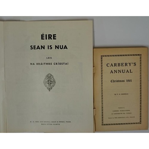 518 - Carbery's Annual 1961-1962, Sporting Personalities, G.A.A. Review, St. Patrick and Ireland, St. Bren... 