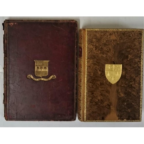 521 - Human Life. C. 1850 Fine coloured lithographs. Calf. Gilt Gloucester College on cover and Richard Br... 