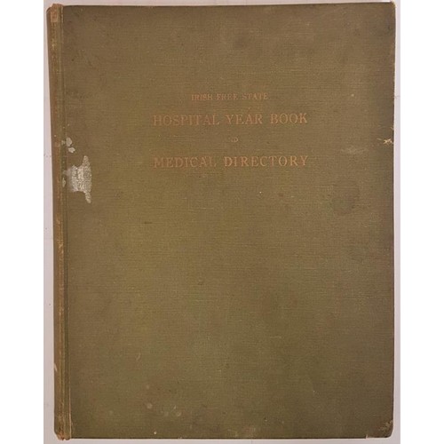 524 - Irish Free State Hospital Year Book and Medical Directory 1937. First Edition