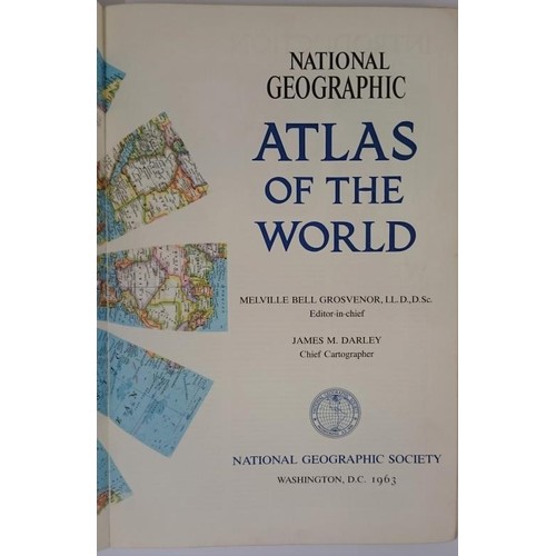 530 - Atlas Of The World - National Geographic Society 1963