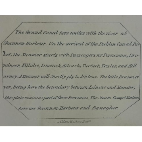 557 - Redwood castle to Banagher and Seven Churches. Printed and published for the Irish Inland Steam Navi... 