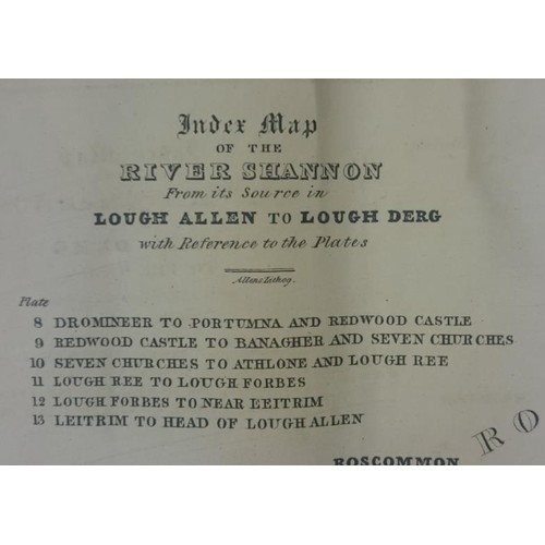 560 - Lough Derg to Lough Allen. Printed and published for the Irish Inland Steam Navigation Company 1830.... 