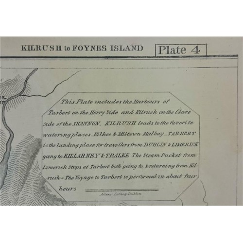 563 - Kilrush to Tarbert and Foynes Island. Printed and published for the Irish Inland Steam Navigation Co... 