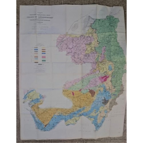 577 - Irish Geology] Portlock, J. E. Report on the Geology of County of Londonderry and parts of Tyrone an... 