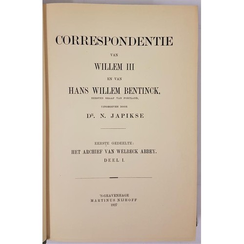 598 - William III En Portland, Vol 23, 24, 25, 26, 27. 1927