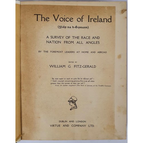 42 - The Voice of Ireland (Glor na hEireann). A survey of the race and nation from all angles, by the for... 