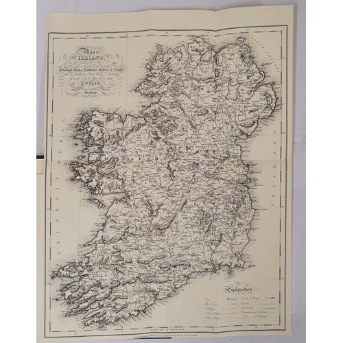 44 - Atlas of Ireland. Map of Ireland and County Maps. By Samuel Lewis. Galway reprint of 1837 original e... 