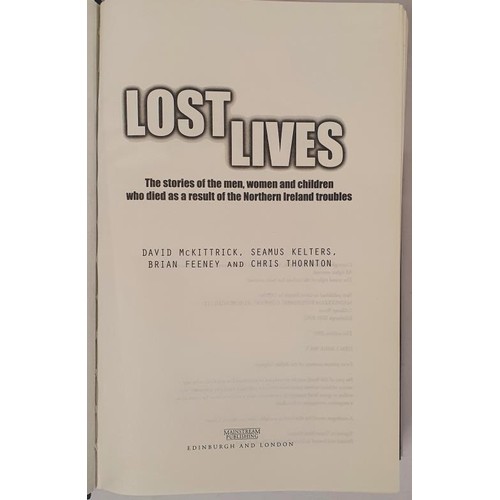 57 - David McKittrick, Seamus Kelters, Brian Feeney & Chris Thornton – Lost Lives: The Stories ... 