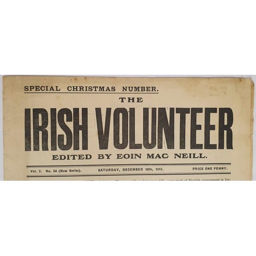 79 - The Irish Volunteer- Special Christmas Number , Dec 18th 1915. Edited by Eoin Mac Neil