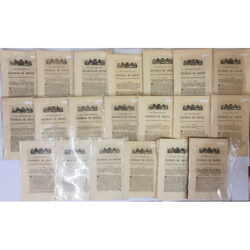 82 - Collection of George 111 Regis Acts to alter or amend existing Acts C 20