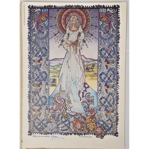 84 - Jim Fitzpatrick, Irish Artist. He is best known for elaborately detailed work inspired by the Irish ... 