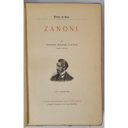 91 - The Works of Edward Bulwer-Lytton Edward Bulwer-Lytton Published by London: G. Routledge and Co.C 18... 