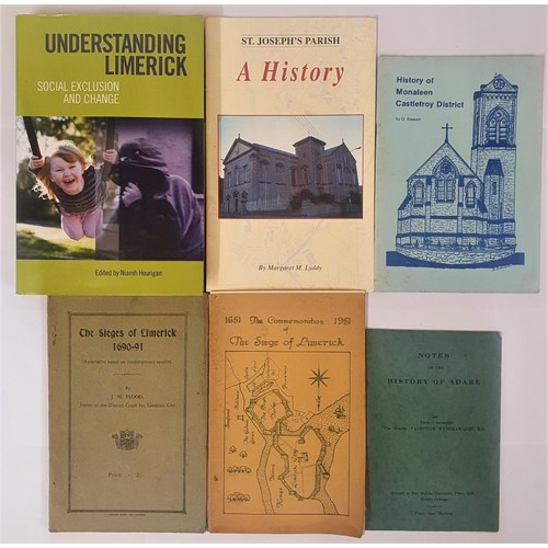 101 - Hourigan, Understanding Limerick, CUP 2011, mint copy. Wyndham- Quin, Notes on the History of Adare;... 