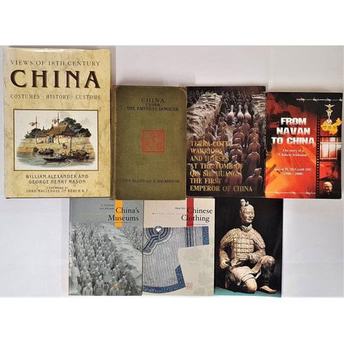 111 - China related: McGrath, From Navan to China;  China under the Empress Dowager, 1st ed 1910 of v... 