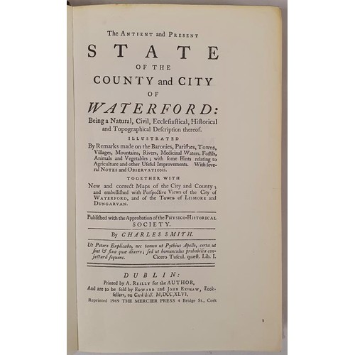 122 - The Ancient and Present State of the County and City of Waterford by Charles Smith with 5 Folding Ma... 