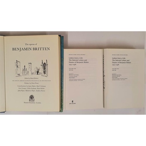 381 - The Operas of Benjamin Britten: The complete librettos illustrated with designs of the first product... 